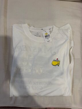 NWT Masters White Long Sleeve Tee